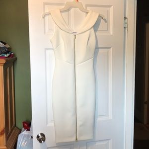 Calvin Klein White Cocktail Dress